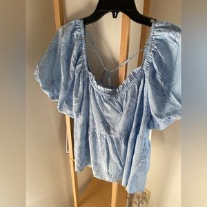 Blu Pepper Floral Blouse